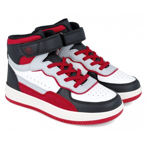 Ghete Garvalin 241521-B051 Mat Blanco Y Negro