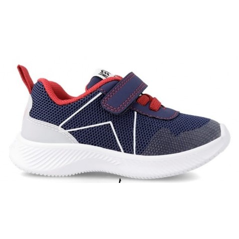 Sneakers Garvalin 231800-B Rejilla Azul Y Rojo
