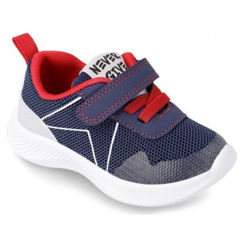 Sneakers Garvalin 231800-B Rejilla Azul Y Rojo