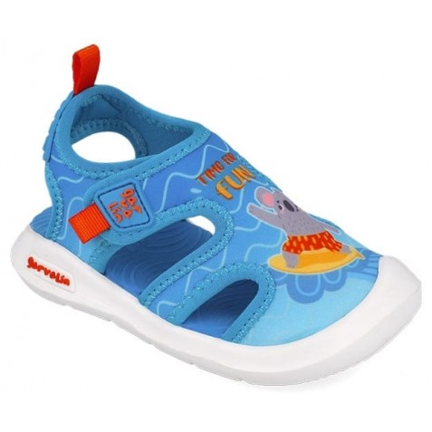Sandale Garvalin 252846-A008 Mat Azul