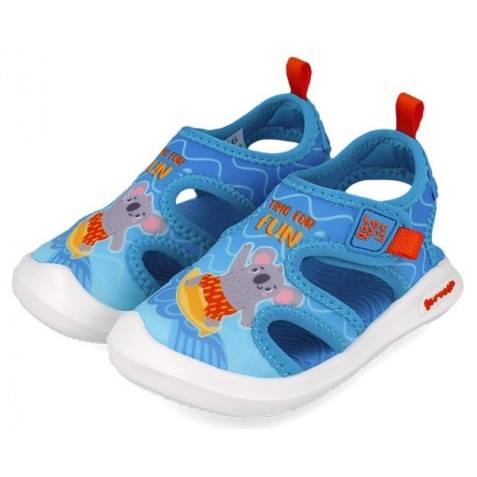 Sandale Garvalin 252846-A008 Mat Azul