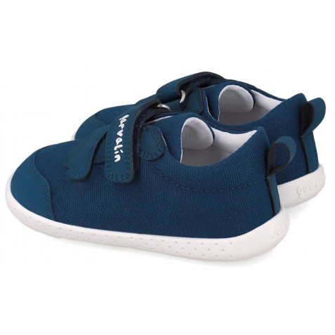 Sneakers barefoot Garvalin 252339-A089 Pique Azul Marino