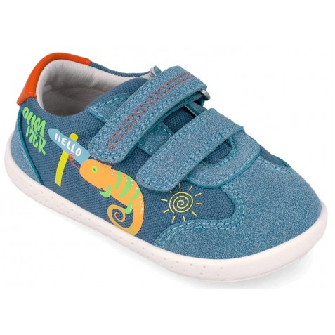 Sneakers barefoot Garvalin 262340-A631 Pique Indigo