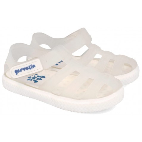Sandale Garvalin 262707-B050 Mat Blanco
