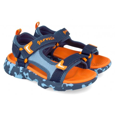 Sandale Garvalin 262770-B008 Mat Azul