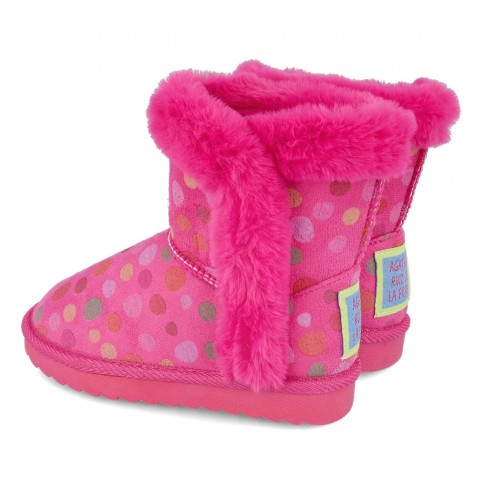 Cizme Agatha Ruiz De La Prada 241989-A146 Textil Fucsia
