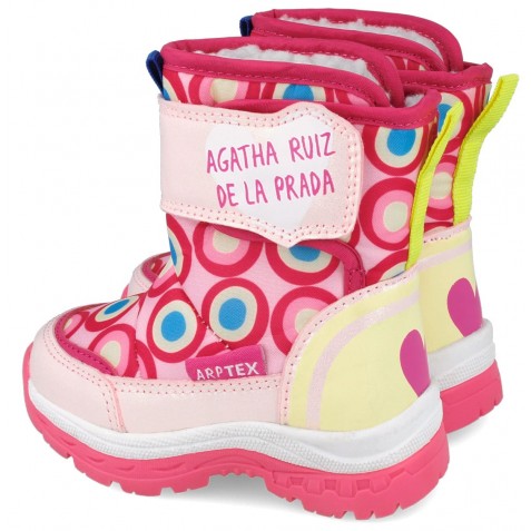 Cizme impermeabile Agatha Ruiz de la Prada 251990-B032 Nylon Rosa Cizme impermeabile Agatha Ruiz de la Prada 251990-B032 Nylon Rosa