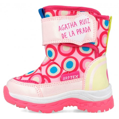 Cizme impermeabile Agatha Ruiz de la Prada 251990-B032 Nylon Rosa Cizme impermeabile Agatha Ruiz de la Prada 251990-B032 Nylon Rosa