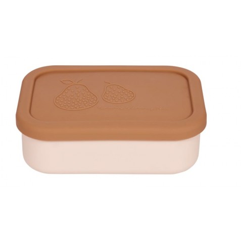 Caserolă pentru prânz din silicon - 700 ml - OYOY MINI M107390 Rose Fudge