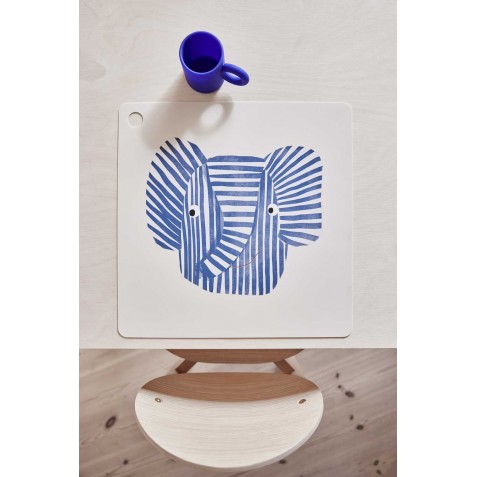 Cană din silicon cu mâner - 2 bucăţi - OYOY MINI M107417 Optic Blue Light Rubber