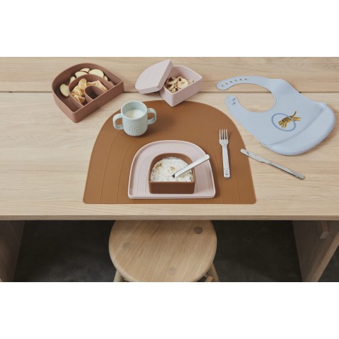 Cană din silicon cu mânere- 2 bucăţi - OYOY MINI M107083 Clay Pale Mint