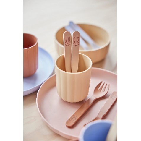 Set de tacâmuri pentru copii - 2 piese - OYOY MINI M107607 Rose Set de tacâmuri pentru copii - 2 piese - OYOY MINI M107607 Rose