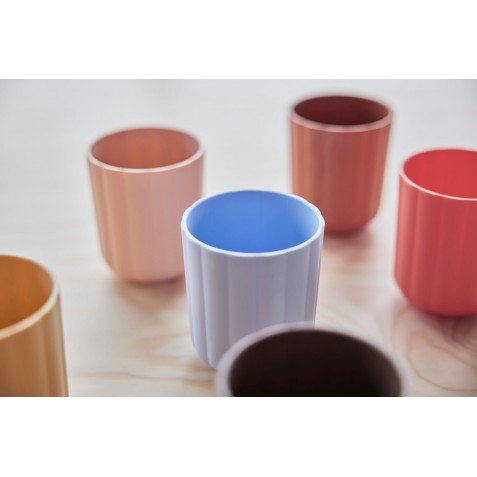 Pahar din silicon - 2 bucăţi - OYOY MINI M107564 Caramel Ice Blue