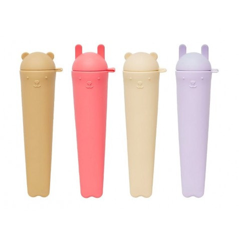 Forme din silicon pentru înghetată OYOY MINI M107539 Lavender Vanilla Cherry Red Rubber