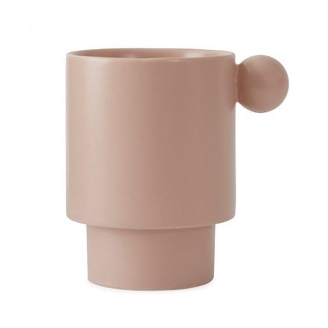 Cană din porţelan OYOY LIVING 1101055 Rose