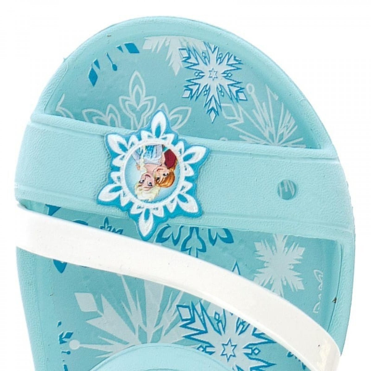 Sandale Lina Frozen K Ice Blue Copii Piele Naturala Turcoaz Crocs