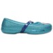 Sandale Crocs Lina Frozen Flat K Ice Blue-4O9