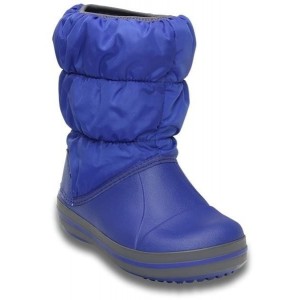 Cizme de zapada Crocs Winter Puff Boot Kids Albastru Cizme de zapada Crocs Winter Puff Boot Kids Albastru