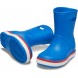 Cizme de ploaie Crocs Crocband Rain Boot K Bright Cobalt Flame