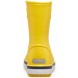 Cizme de ploaie Crocs Crocband Rain Boot K Yellow Navy