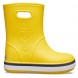 Cizme de ploaie Crocs Crocband Rain Boot K Yellow Navy