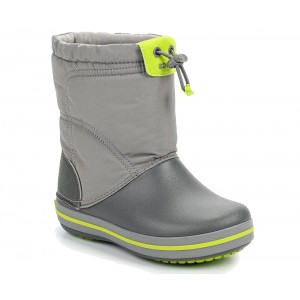 Cizme de zapada Crocs LodgePoint Snow Boot K Smoke Cizme de zapada Crocs LodgePoint Snow Boot K Smoke
