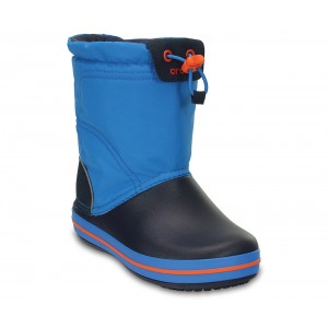 Cizme de zapada Crocs LodgePoint Snow Boot K Ocean Cizme de zapada Crocs LodgePoint Snow Boot K Ocean