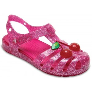 Sandale Crocs Isabella Novelty Sandal K Vibrant Pink-6JU Sandale Crocs Isabella Novelty Sandal K Vibrant Pink-6JU