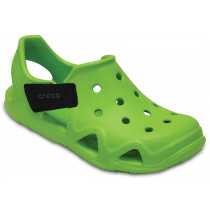 Sandale Crocs Swiftwater Wave K Volt Green Sandale Crocs Swiftwater Wave K Volt Green
