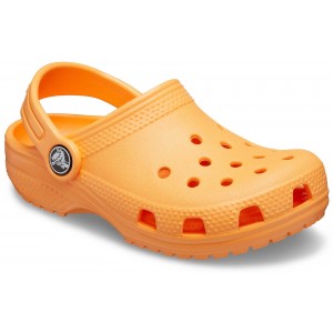 Șlapi Crocs Classic Clog K Cantaloupe Șlapi Crocs Classic Clog K Cantaloupe