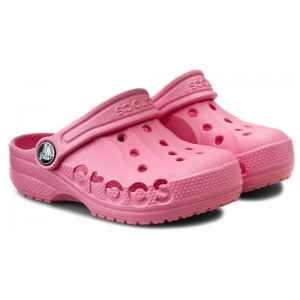 Șlapi Crocs Baya Clog K Pink Lemonade Șlapi Crocs Baya Clog K Pink Lemonade