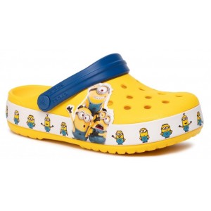 Șlapi Crocs CrocsFL Minions Multi Clg K Yellow Șlapi Crocs CrocsFL Minions Multi Clg K Yellow