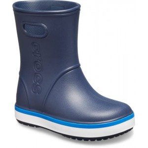 Cizme de ploaie Crocs Crocband Rain Boot K Navy Bright Cobalt Cizme de ploaie Crocs Crocband Rain Boot K Navy Bright Cobalt