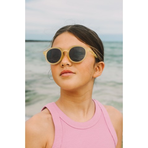 Ochelari de soare cu lentile polarizate OLIVIO & CO - 5-12 ani - Citrus Garden - Lime Green