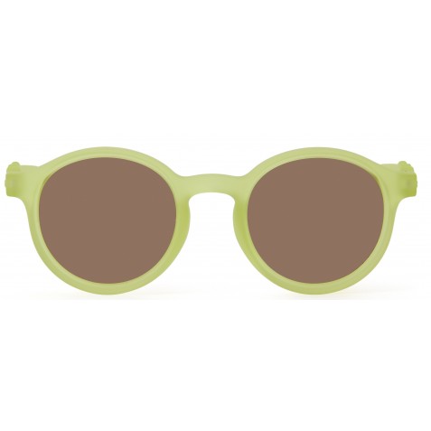 Ochelari de soare cu lentile polarizate OLIVIO & CO - 5-12 ani - Citrus Garden - Lime Green