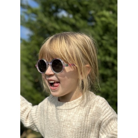 Ochelari de soare cu lentile polarizate OLIVIO & CO - 5-12 ani - Classic Olivio - Wild Flower