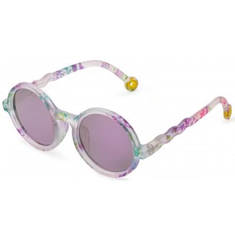Ochelari de soare cu lentile polarizate OLIVIO & CO - 5-12 ani - Classic Olivio - Wild Flower