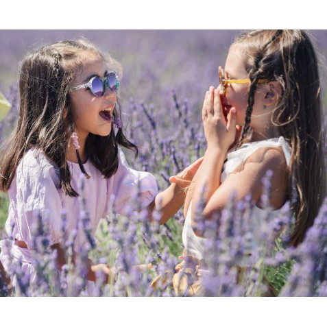 Ochelari de soare cu lentile polarizate OLIVIO & CO - 5-12 ani - Classic Olivio - Wild Flower