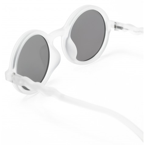 Ochelari de soare cu lentile polarizate OLIVIO & CO - 5-12 ani - Classic Olivio - Jellyfish White