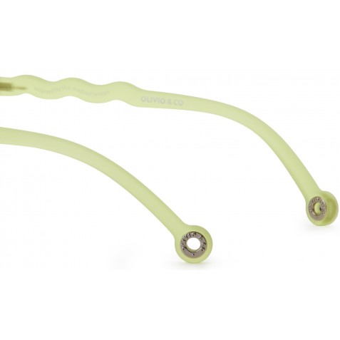 Ochelari de soare cu lentile polarizate OLIVIO & CO - 12 ani - ADULT - Citrus Garden - Lime Green