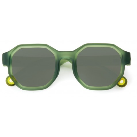 Ochelari de soare cu lentile polarizate OLIVIO & CO - 5-12 ani - Creative Edition D - Olive Green