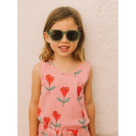 Ochelari de soare cu lentile polarizate OLIVIO & CO - 5-12 ani - Creative Edition D - Olive Green