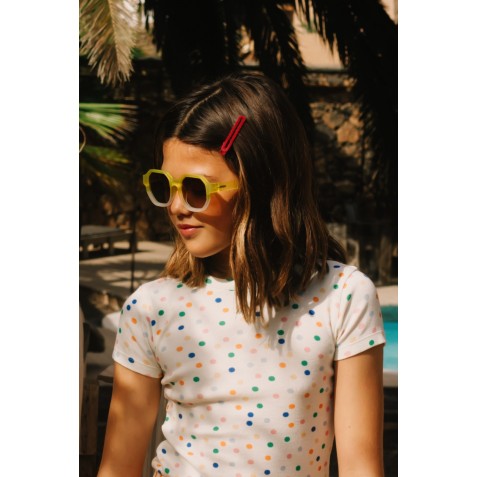 Ochelari de soare cu lentile polarizate OLIVIO & CO - 5-12 ani - Creative Edition D - Sunshine Coral