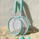 Set de palete și mingi de plajă SUNNYLIFE S41FBBLC Pastel Aqua and Lilac