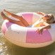 Colac pentru copii SUNNYLIFE S41PRSEG Pink Stripe