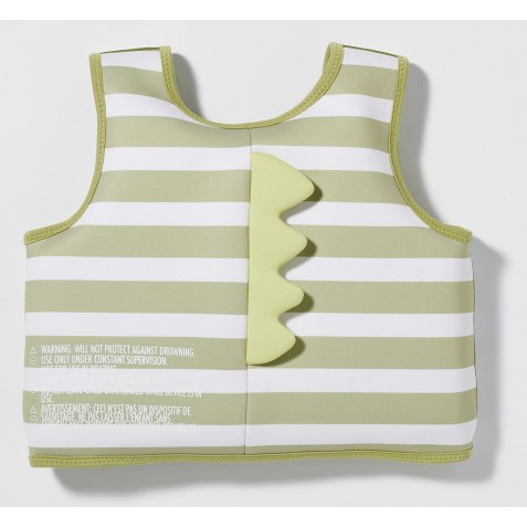 Vestă de înot pentru copii SUNNYLIFE S41VVWD1 Khaki