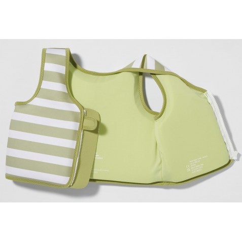 Vestă de înot pentru copii SUNNYLIFE S41VVWD1 Khaki