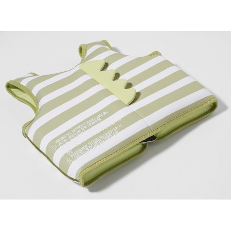 Vestă de înot pentru copii SUNNYLIFE S41VVWD1 Khaki