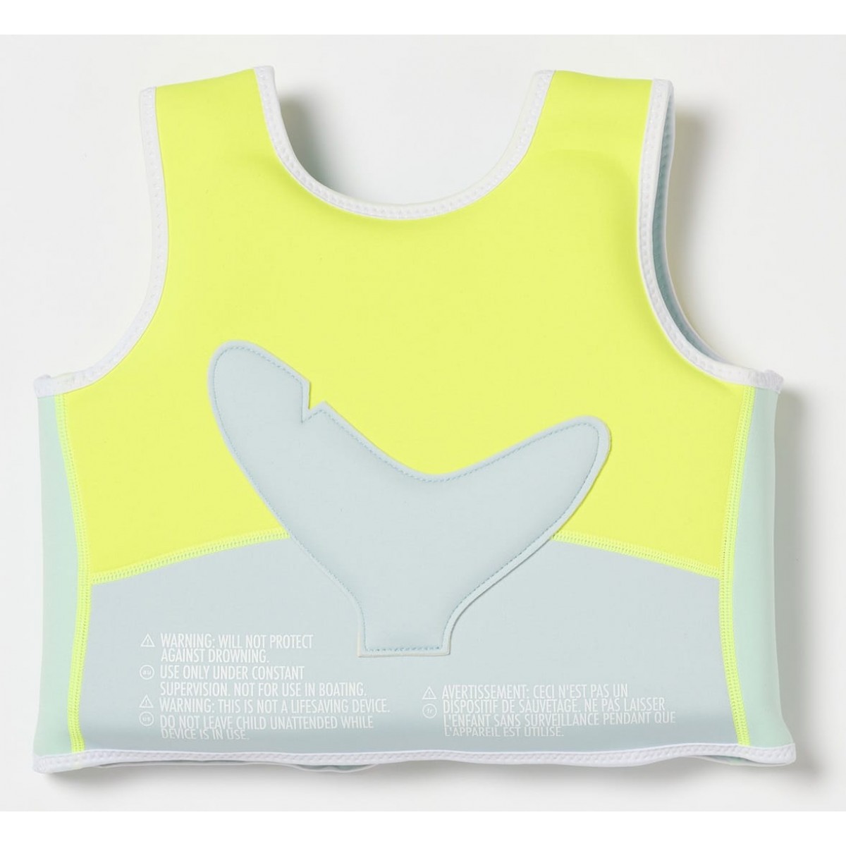 Vestă de înot pentru copii SUNNYLIFE SCMSVAQM Aqua Neon Yellow