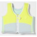 Vestă de înot pentru copii SUNNYLIFE SCMSVAQM Aqua Neon Yellow